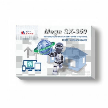 GSM-сигнализация MEGA SX-350 Light с WEB - ML14112 GSM-сигнализация MEGA SX-350 Light с WEB - ML14112