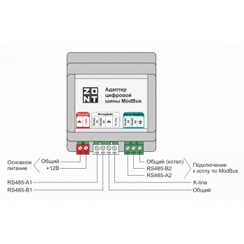 Адаптер цифровой шины Modbus (RTU) - ML00006561 Адаптер цифровой шины Modbus (RTU) - ML00006561
