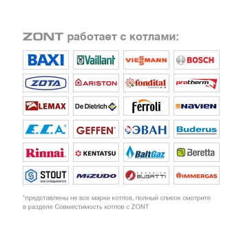 Wi-Fi термостат ZONT H-1V.01 - ML00004831 Wi-Fi термостат ZONT H-1V.01 - ML00004831